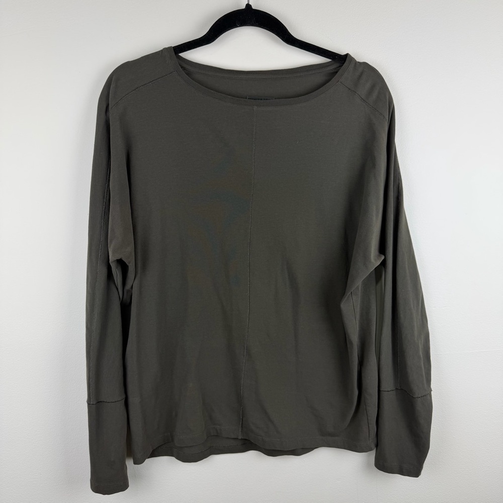 Annette Görtz Minimalist Stretch Cotton Long Sleeve Top Size M